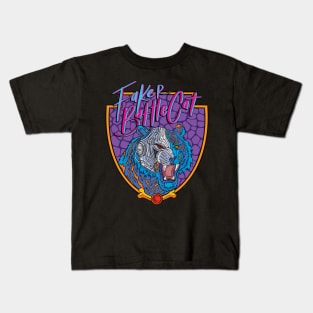 FakerBattlecat Matte Logo Kids T-Shirt